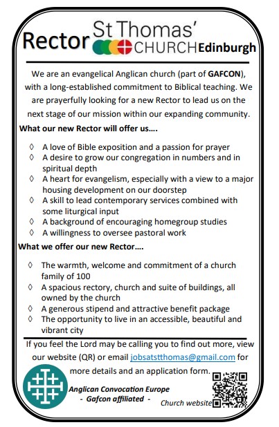 Rector press advert